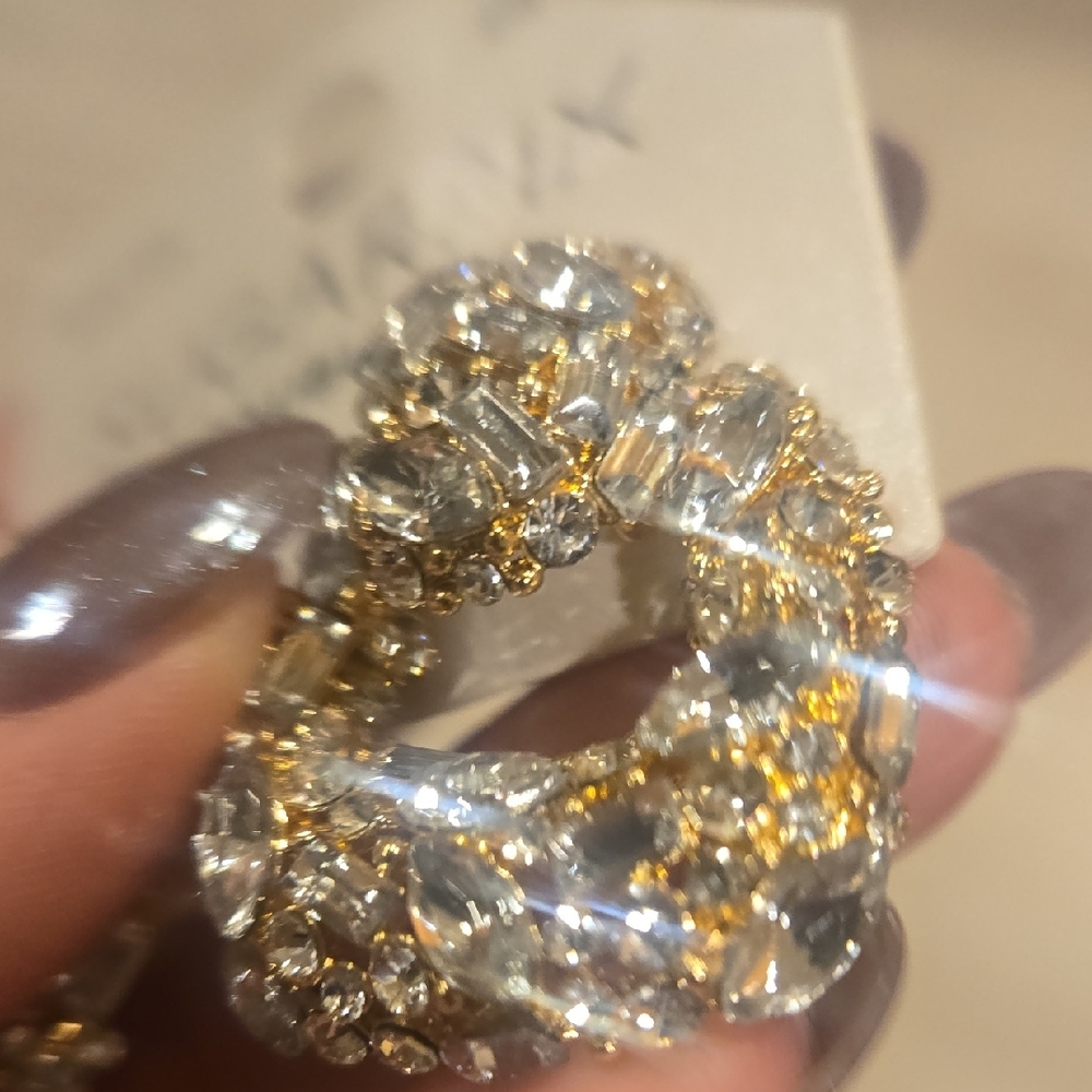 New Sugarfix by BaubleBar Gold Statement Earrings - Picture 4 of 8